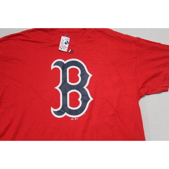 Boston Red Sox Men Tee Shirt B Logo Short Sleeve Size XXL - Picture 3 of 8